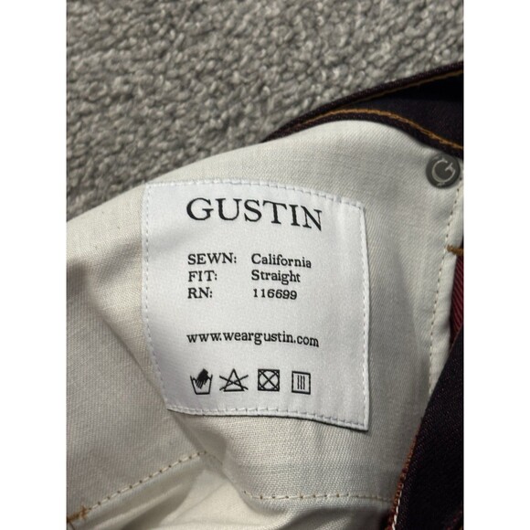 Gustin #321 Japan Red Fire Selvedge Denim Jeans - Picture 5 of 11